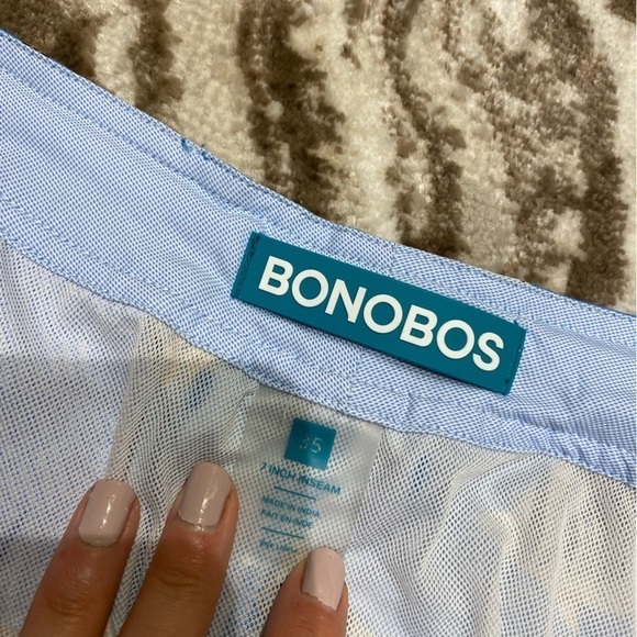 Bonobos Men’s Fish Swim Trunks Blue Size 35 Vacation Beach Swimming - Picture 5 of 9